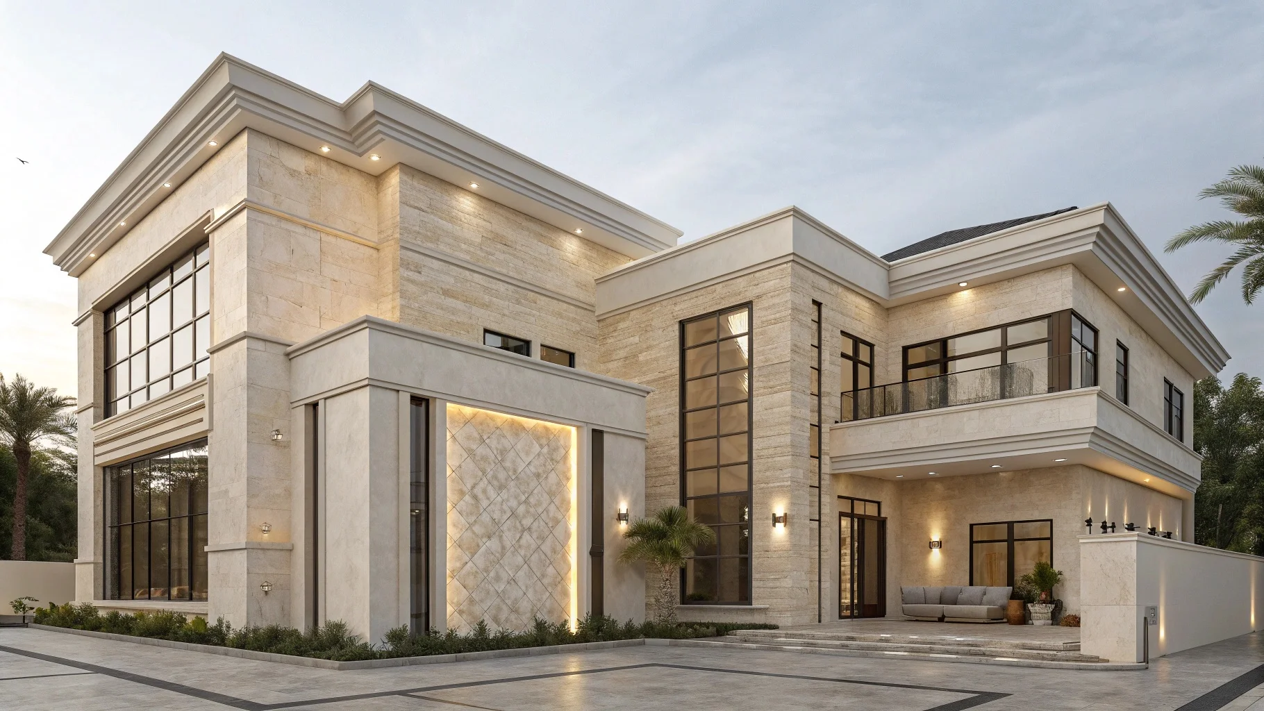 تركيب رخام واجهات